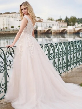 Sottero and Midgley 141048 #4 Ivory / Soft Blush thumbnail
