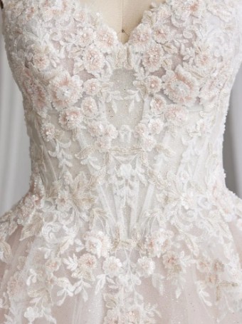 Sottero and Midgley 141048 #7 Ivory / Soft Blush thumbnail