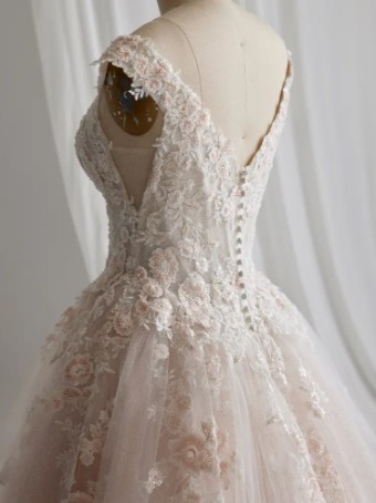 Sottero and Midgley 141048 #8 Ivory / Soft Blush thumbnail