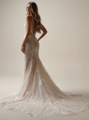 Sottero and Midgley 144961 #1 Ivory over Soft Blush/Natural Illusion thumbnail