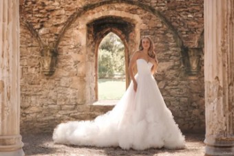 Disney Fairy Tale Weddings Collection 144084 #4 Lavender/Iv/Nude thumbnail