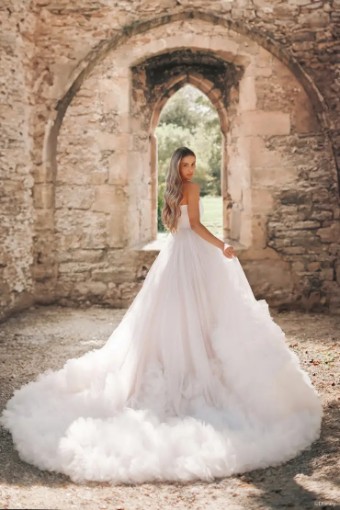 Disney Fairy Tale Weddings Collection 144084 #3 Lavender/Iv/Nude thumbnail