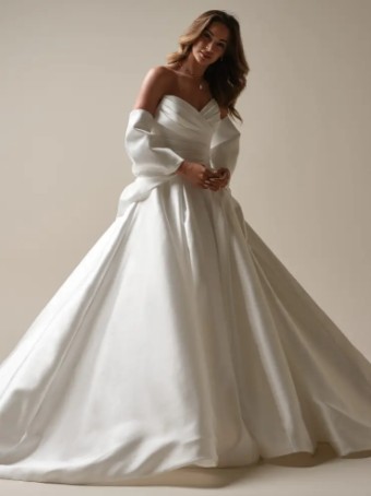 Maggie Sottero 144971 #2 Diamond White thumbnail