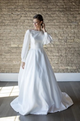 Modest Bridal Collection 142412 #0 default Ivory thumbnail
