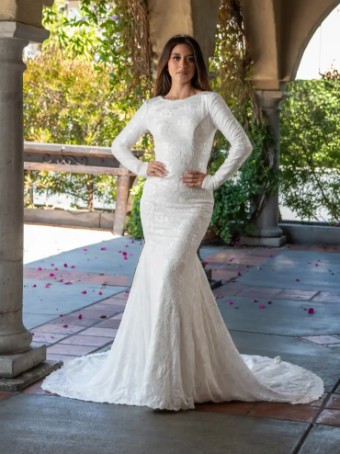 Morilee 145305 #0 default ivory/champagne thumbnail
