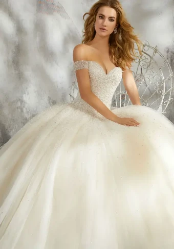 Morilee 131093 #3 White thumbnail