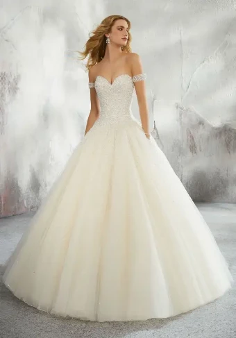 Morilee 131093 #5 White thumbnail