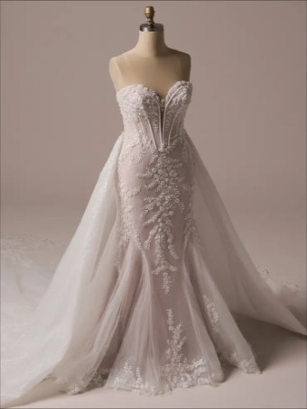 Maggie Sottero 145820 #21 Ivory/Blush (Natural Illusion) thumbnail