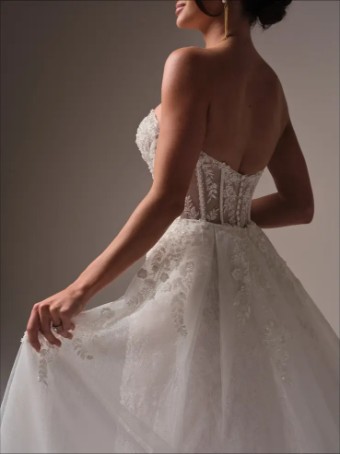 Maggie Sottero 145820 #8 Ivory/Blush (Natural Illusion) thumbnail