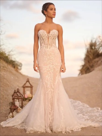Maggie Sottero 145820 #10 Ivory/Blush (Natural Illusion) thumbnail