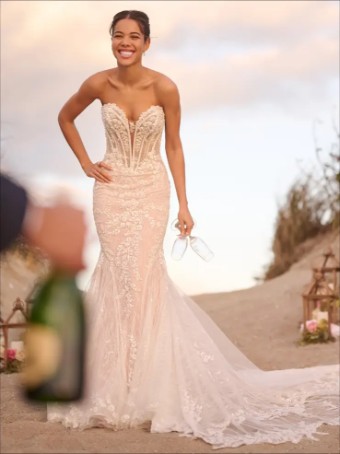 Maggie Sottero 145820 #13 Ivory/Blush (Natural Illusion) thumbnail