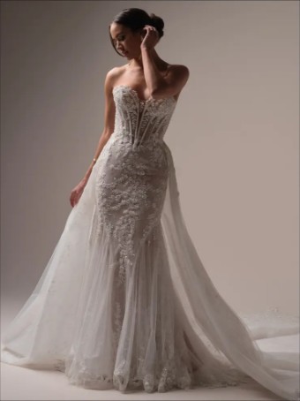 Maggie Sottero 145820 #6 Ivory/Blush (Natural Illusion) thumbnail