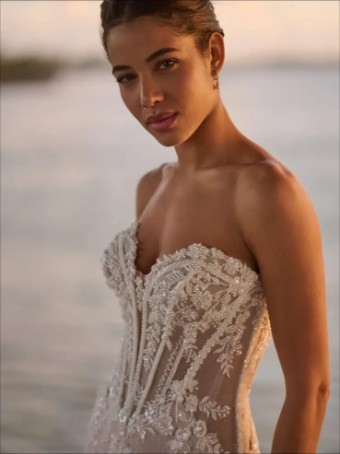 Maggie Sottero 145820 #15 Ivory/Blush (Natural Illusion) thumbnail