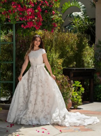 Morilee 145300 #0 default Ivory ivory/champagne thumbnail