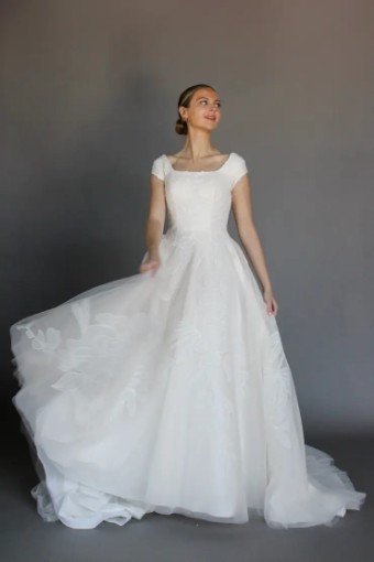 Casablanca Bridal 144303 #0 default Ivory/Sorbet/Ivory thumbnail