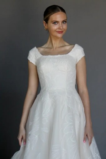 Casablanca Bridal 144303 #2 Ivory/Sorbet/Ivory thumbnail