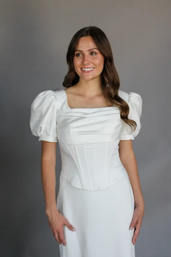 Casablanca Bridal 145400 #22 Ivory thumbnail
