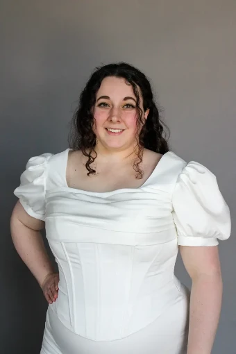 Casablanca Bridal 145400 #27 Ivory thumbnail