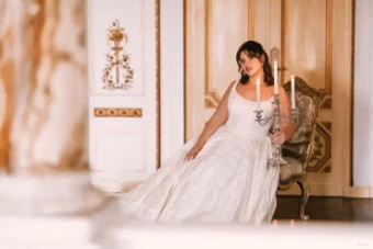 Disney Fairy Tale Weddings Collection 139264 #2 Ivory thumbnail