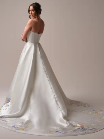 Sottero and Midgley 145978 #7 Ivory Floral thumbnail