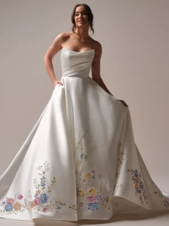 Sottero and Midgley 145978 #4 Ivory Floral thumbnail