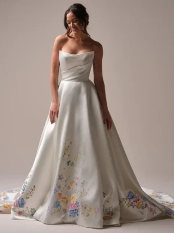 Sottero and Midgley 145978 #5 Ivory Floral thumbnail