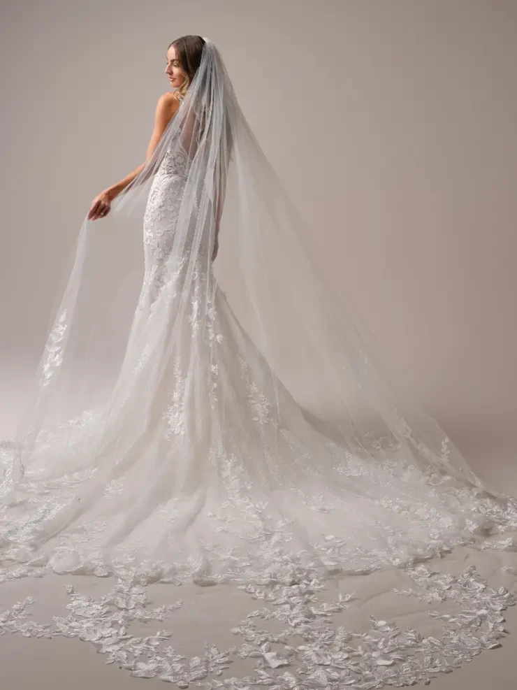MAGGIE SOTERRO VEIL Harlem Vintage-Inspired Bridal Veil | Maggie Sottero  main image 2