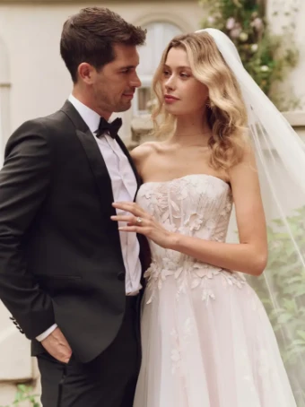 Sottero and Midgley 144940 #14 Blush Floral thumbnail