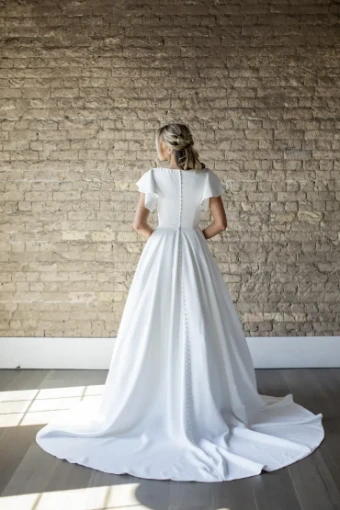 Modest Bridal Collection 142413 #2 default Ivory thumbnail