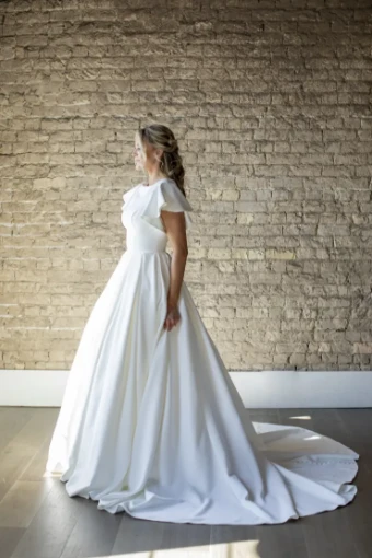 Modest Bridal Collection 142413 #1 Ivory thumbnail