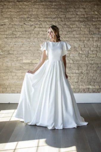 Modest Bridal Collection 142413 #0 default Ivory thumbnail