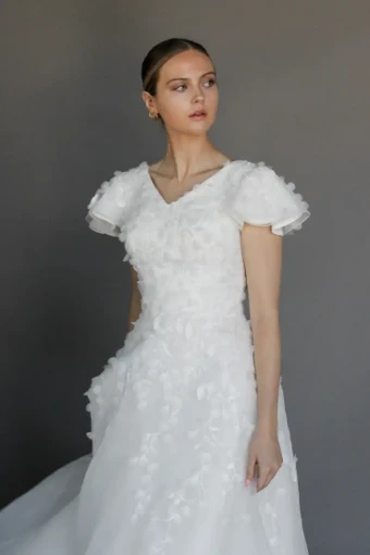 Casablanca Bridal 144305 #3 default Champagne/Ivory/Nude thumbnail