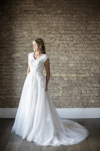 Modest Bridal Collection 142419 #2 default Ivory thumbnail