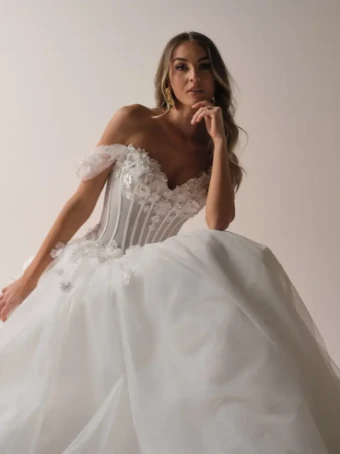Sottero and Midgley 145980 #4 Ivory thumbnail