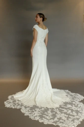 Casablanca Bridal 144304 #4 Ivory/Nude/Silver thumbnail