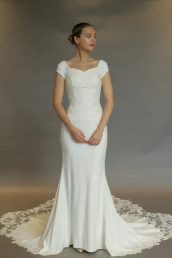 Casablanca Bridal 144304 #0 default Ivory/Nude/Silver thumbnail
