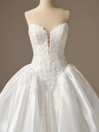 Sottero and Midgley 146935 #10 Ivory/Pale Blush/Multi thumbnail