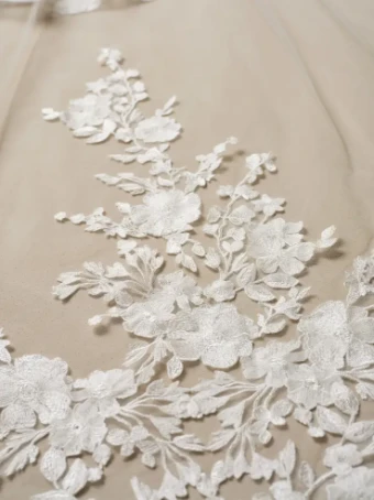 Sottero and Midgley 146935 #9 Ivory/Pale Blush/Multi thumbnail