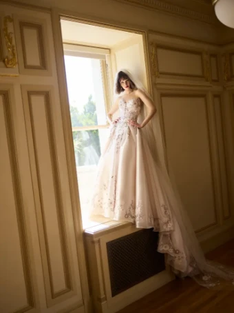 Sottero and Midgley 146935 #14 Ivory/Pale Blush/Multi thumbnail