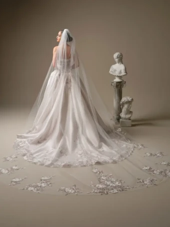 Sottero and Midgley 146935 #5 Ivory/Pale Blush/Multi thumbnail