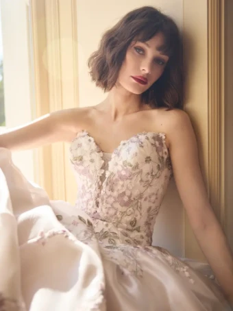 Sottero and Midgley 146935 #17 Ivory/Pale Blush/Multi thumbnail