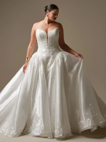 Sottero and Midgley 146935 #0 default Ivory/Pale Blush/Multi thumbnail