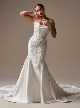 Sottero and Midgley 146942 #7 Ivory thumbnail