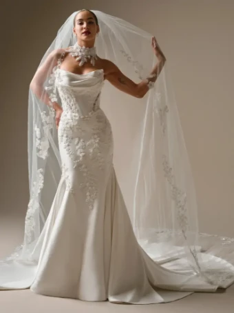 Sottero and Midgley 146942 #5 Ivory thumbnail