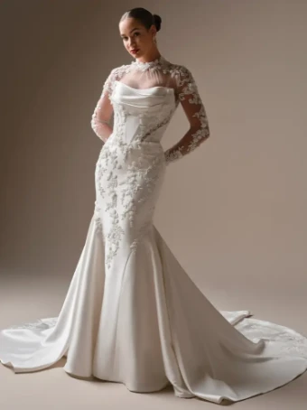 Sottero and Midgley 146942 #9 Ivory thumbnail