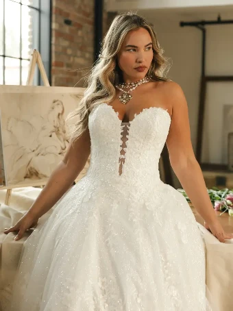 Maggie Sottero 146879 #3 Ivory/Blush (Natural Illusion) thumbnail