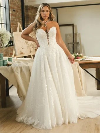 Maggie Sottero 146879 #11 Ivory/Blush (Natural Illusion) thumbnail