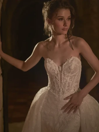 Sottero and Midgley 145986 #7 Ivory over Pearl (Ivory Illusion) thumbnail