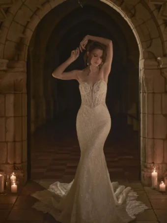 Sottero and Midgley 145986 #8 Ivory over Pearl (Ivory Illusion) thumbnail