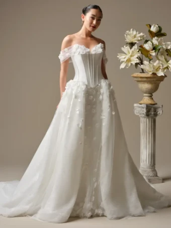 Sottero and Midgley 146930 #3 Ivory thumbnail